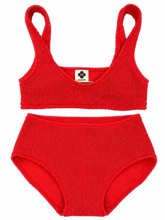 Youswim Other - YouSwim x Lisa Says Gah! Aplomb Two-Piece Swimsuit Pimento Red Stretch I